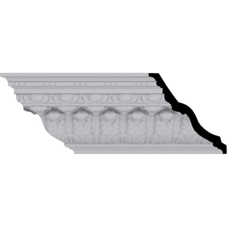 Ekena Millwork Ceiling Medallion, Polyurethane, 94-1/2 in L, 8-1/4 in H, Factory Primed MLD08X08X11AC